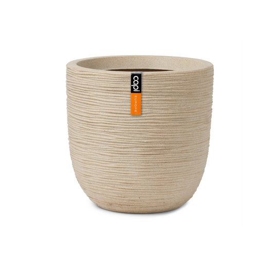 Pot bulb Waste Rib NL 35x34 terrazzo gray