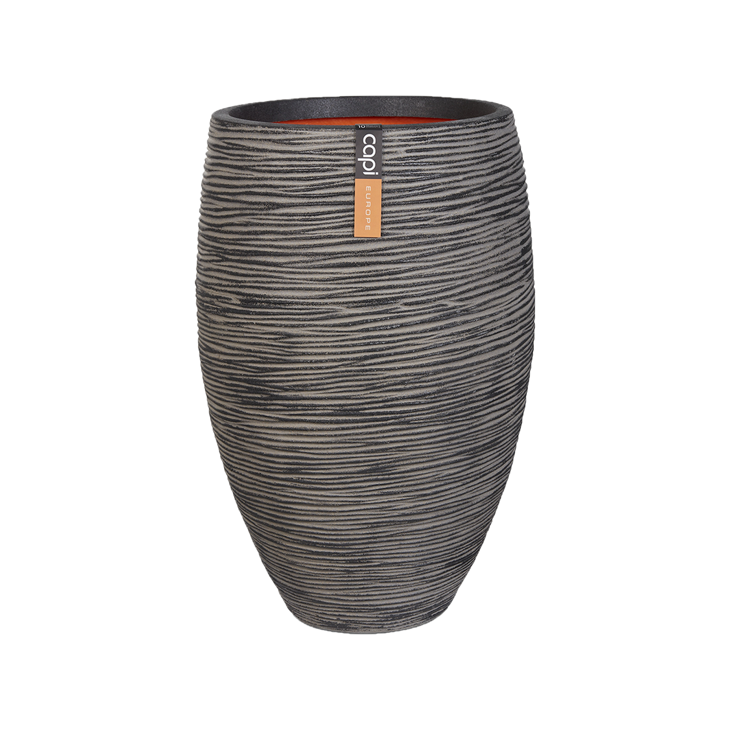 Vase elegant deluxe Rib NL 40x60 anthracite